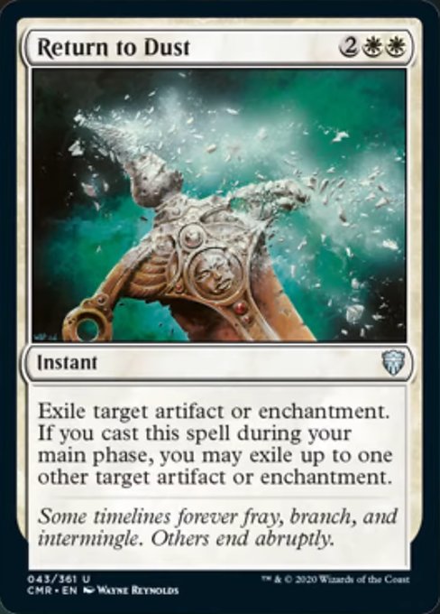 Return to Dust (Commander Legends) Near Mint Foil
