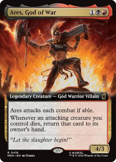 Ares, God of War (Extended Art) (Marvel Super Heroes) Near Mint