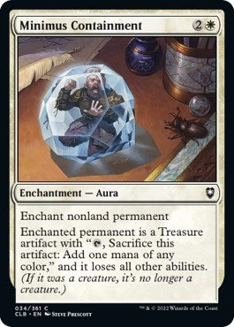 Minimus Containment (Commander Legends: Battle for Baldur's Gate) Near Mint Foil