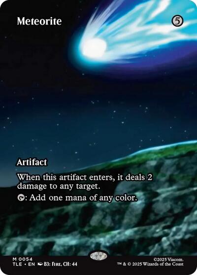 Meteorite (Borderless) (Avatar: The Last Airbender: Eternal-Legal) Near Mint