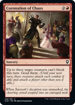 Coronation of Chaos (Commander Legends: Battle for Baldur's Gate) Near Mint Foil