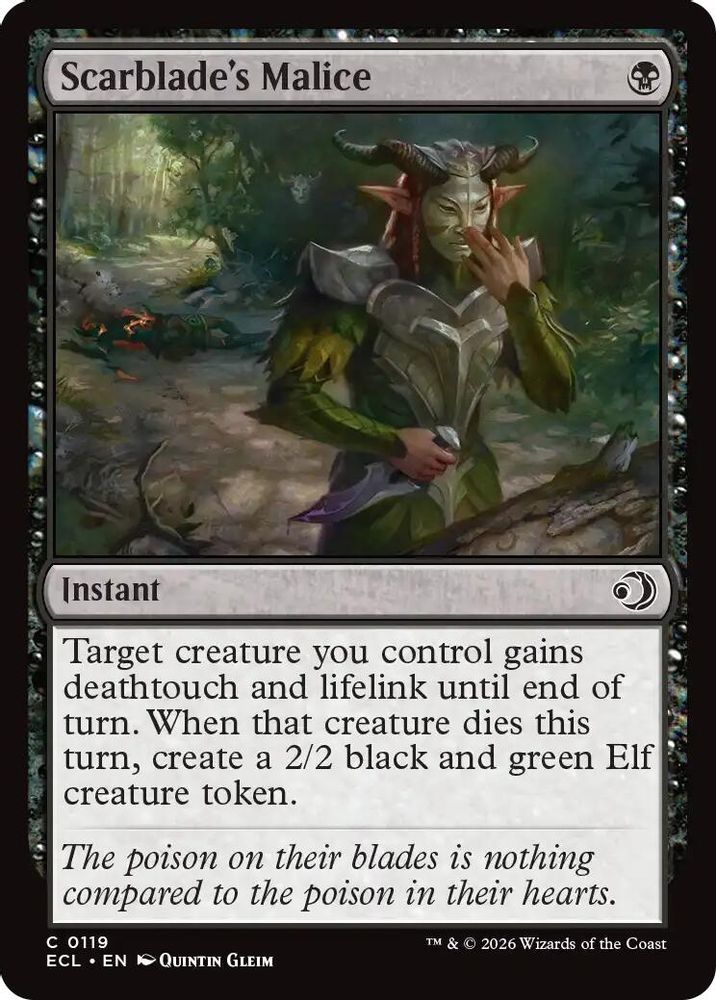 Scarblade's Malice