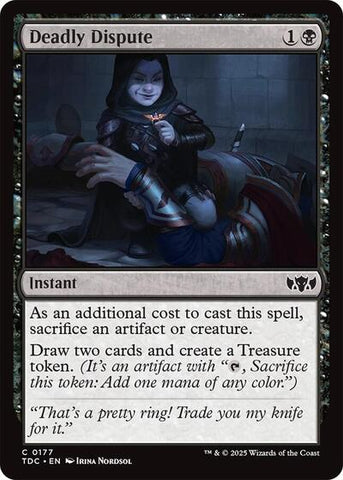 Deadly Dispute (Commander: Tarkir: Dragonstorm) Near Mint