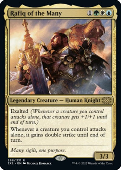 Rafiq of the Many (Double Masters 2022) Near Mint