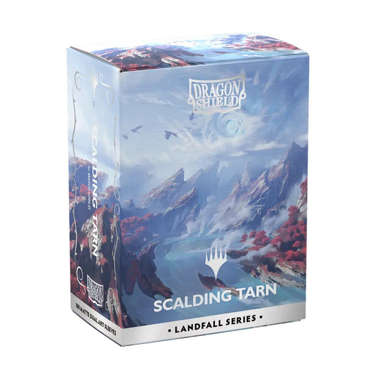 Dragon Shield Landfall Series Dual Matte: Standard Art Sleeves - Scalding Tarn (100-Pack)