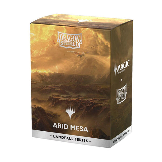 Dragon Shield Landfall Series Dual Matte: Standard Art Sleeves - Arid Mesa (100-Pack)
