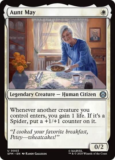 Aunt May (Marvel's Spider-Man) Near Mint Foil