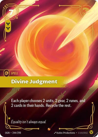 Divine Judgment (Origins) Near Mint Foil