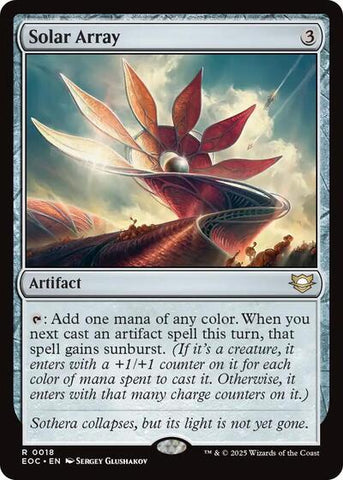 Solar Array (Commander: Edge of Eternities) Near Mint