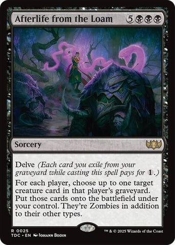 Afterlife from the Loam (Commander: Tarkir: Dragonstorm) Near Mint