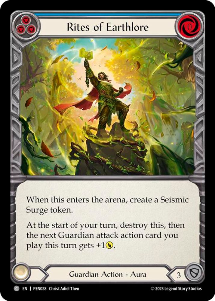 Rites Of Earthlore (Blue)