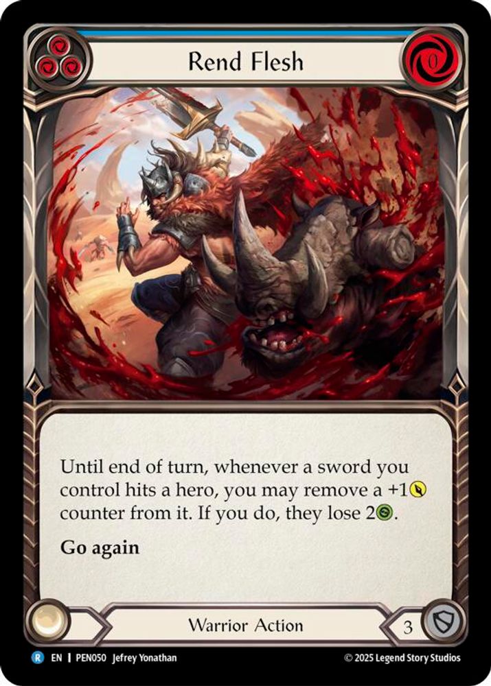 Rend Flesh (Blue)