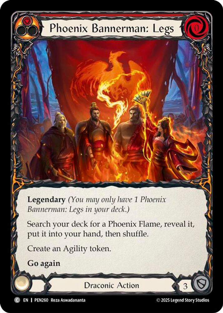 Phoenix Bannerman: Legs (Red)