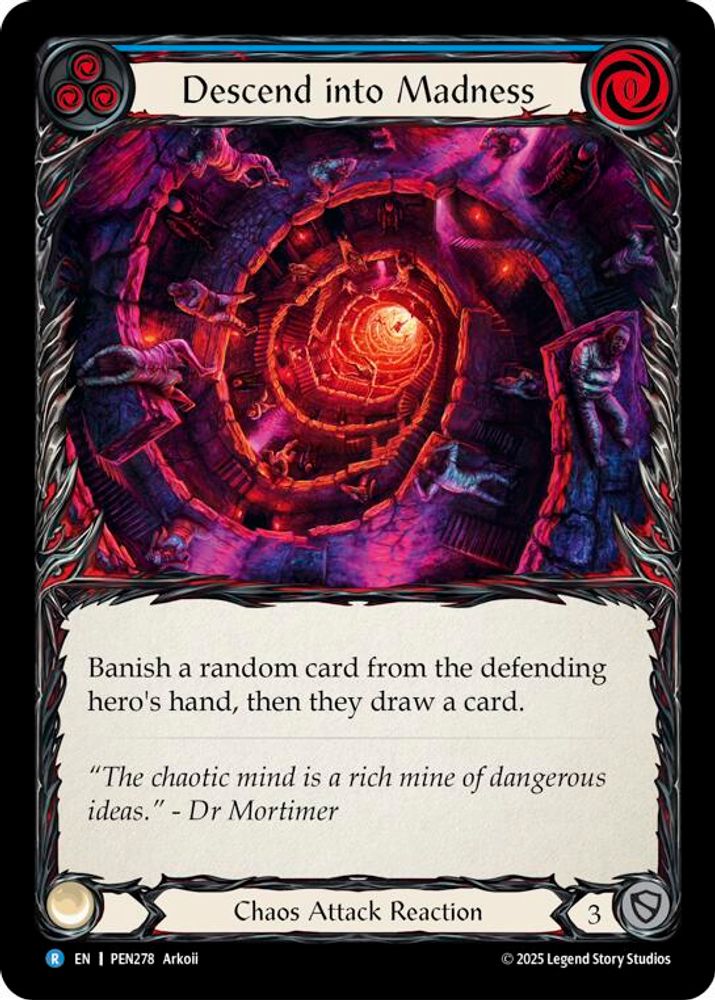 Descend Into Madness (Blue)