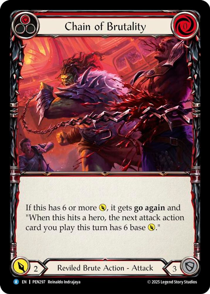 Chain of Brutality (Red)