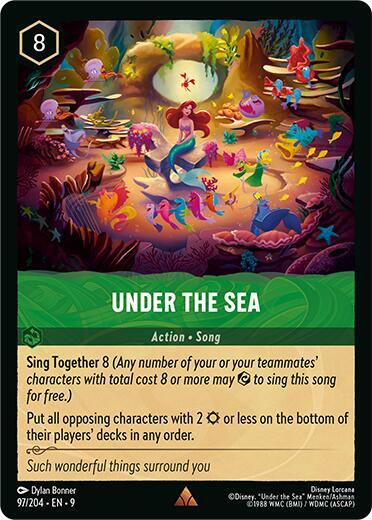 Under the Sea (Fabled) Near Mint Cold Foil