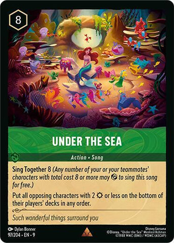Under the Sea (Fabled) Near Mint Cold Foil