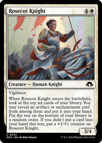 Rosecot Knight (Modern Horizons 3) Near Mint Foil