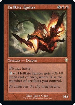 Hellkite Igniter (Commander: The Brothers' War) Near Mint