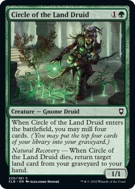 Circle of the Land Druid (Commander Legends: Battle for Baldur's Gate) Near Mint