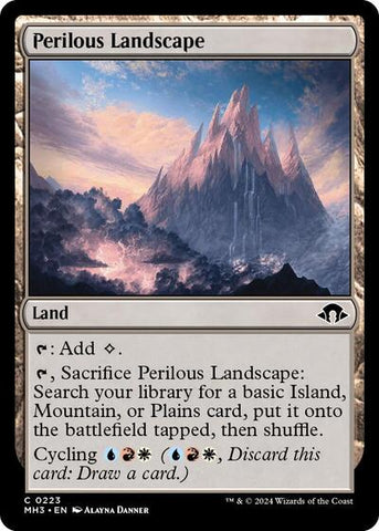 Perilous Landscape (Modern Horizons 3) Near Mint