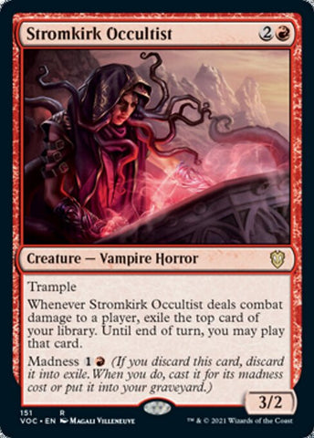 Stromkirk Occultist (Commander 2021 Crimson Vow) Near Mint