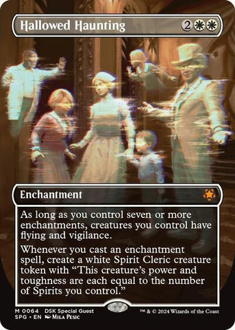 Hallowed Haunting (Borderless) (Special Guests) Near Mint