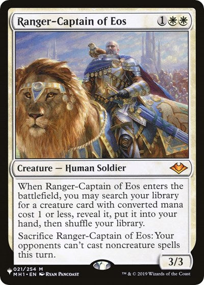 Ranger-Captain of Eos (The List) Near Mint