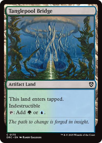 Tanglepool Bridge (Commander: Aetherdrift) Near Mint