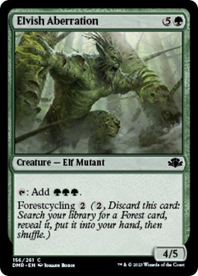 Elvish Aberration (Dominaria Remastered) Near Mint Foil