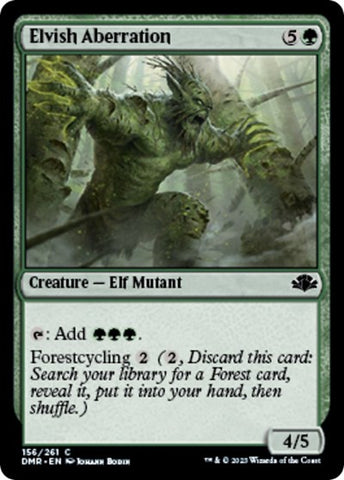 Elvish Aberration (Dominaria Remastered) Near Mint Foil