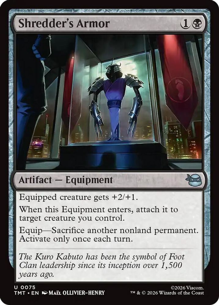 Shredder's Armor