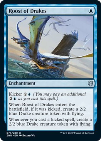 Roost of Drakes (Zendikar Rising) Near Mint Foil