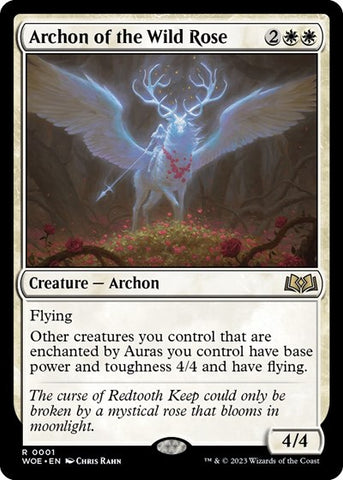 Archon of the Wild Rose (Wilds of Eldraine) Near Mint