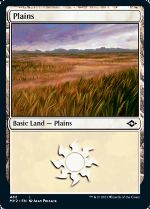 Plains (482) (Modern Horizons 2) Near Mint Foil