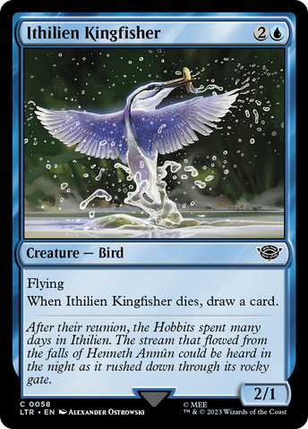 Ithilien Kingfisher [The Lord of the Rings: Tales of Middle-Earth]