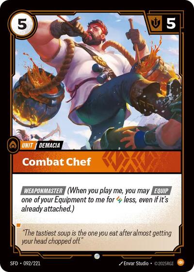 Combat Chef (Spiritforged) Near Mint