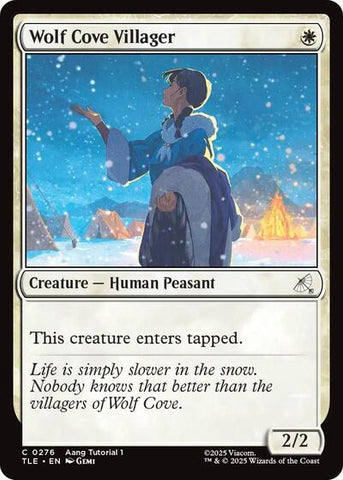 Wolf Cove Villager (0276) (Avatar: The Last Airbender: Eternal-Legal) Near Mint