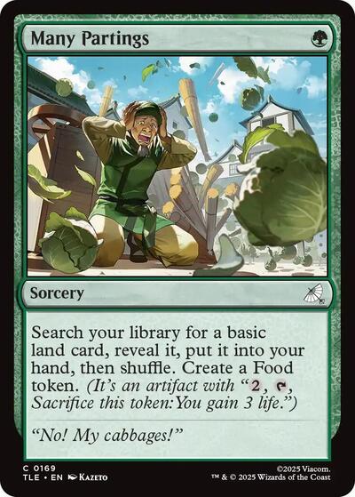 Many Partings (Avatar: The Last Airbender: Eternal-Legal) Near Mint Foil