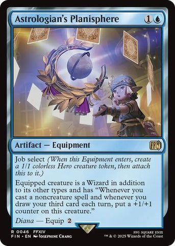 Astrologian's Planisphere (Universes Beyond: FINAL FANTASY) Near Mint Foil