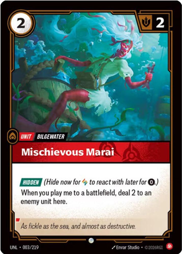 Mischievous Marai