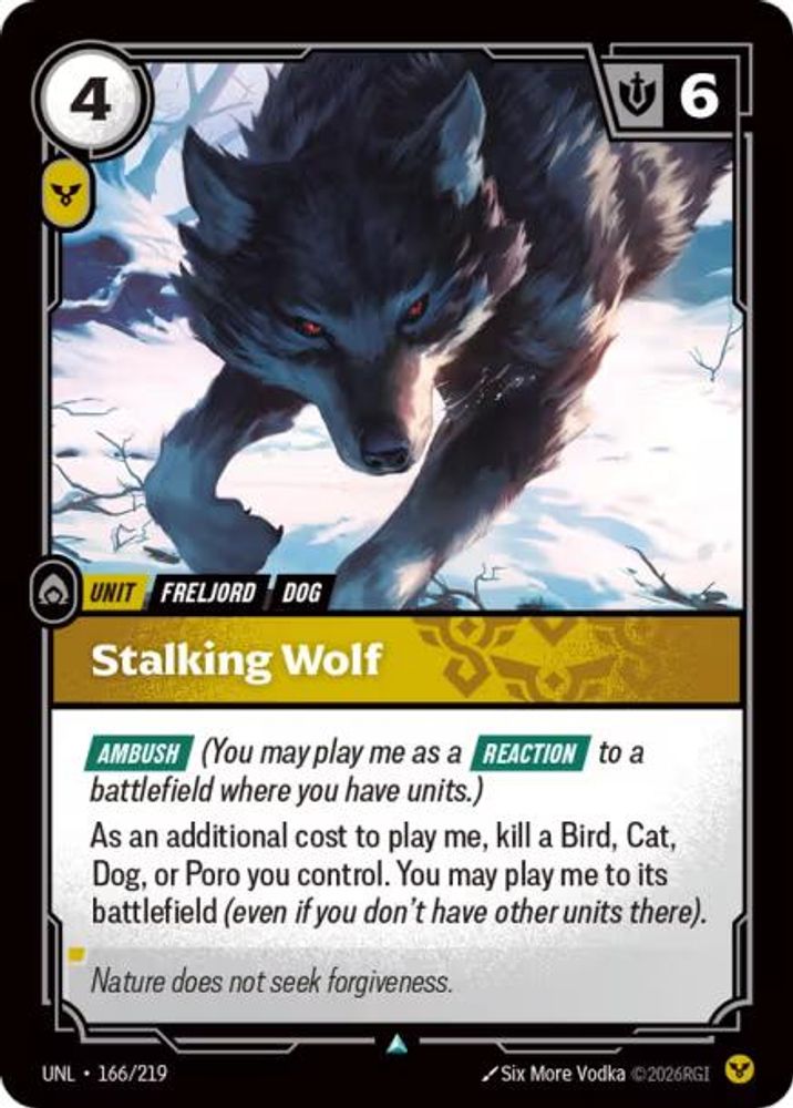Stalking Wolf