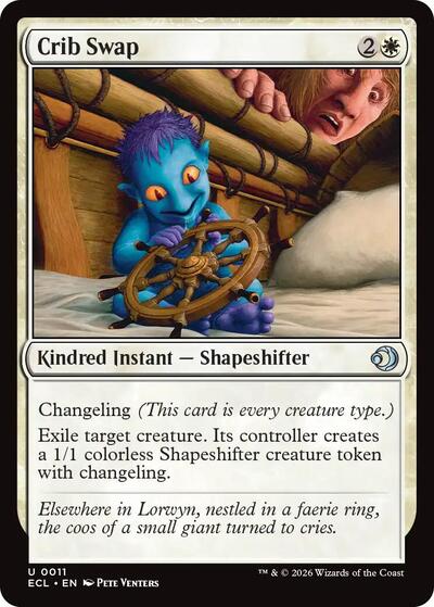 Crib Swap (Lorwyn Eclipsed) Near Mint
