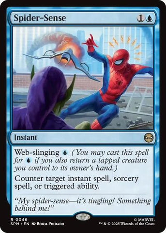 Spider-Sense (Marvel's Spider-Man) Near Mint Foil