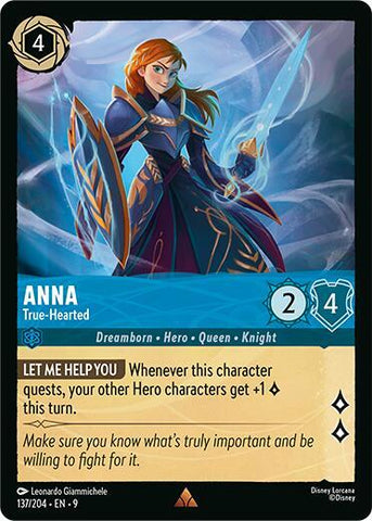 Anna - True-Hearted (Fabled) Near Mint