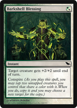 Barkshell Blessing (Shadowmoor) Near Mint Foil