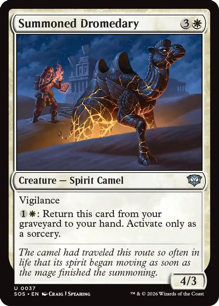 Summoned Dromedary