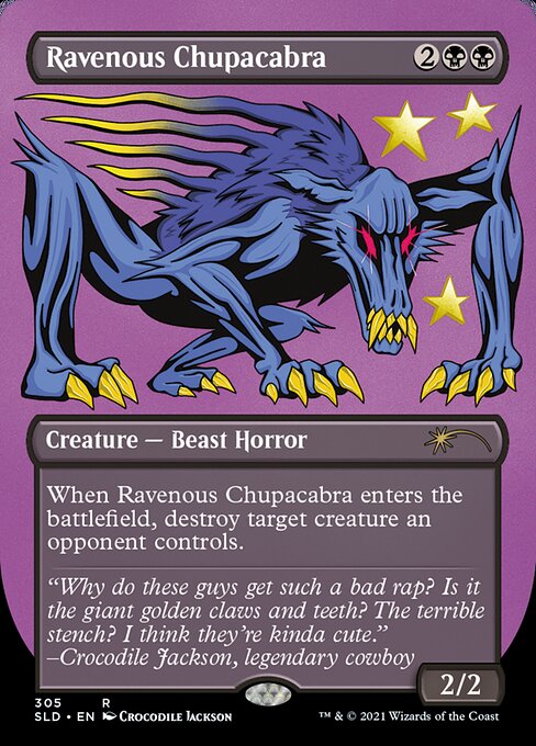 Ravenous Chupacabra (305) (Secret Lair) Near Mint