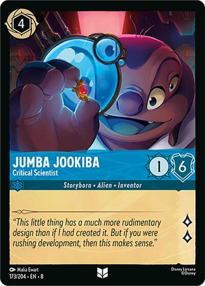 Jumba Jookiba - Critical Scientist (Reign of Jafar) Near Mint
