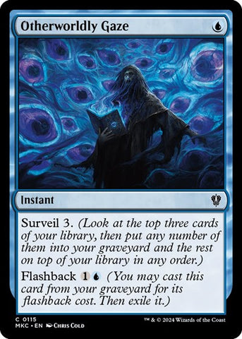 Otherworldly Gaze (Commander: Murders at Karlov Manor) Near Mint